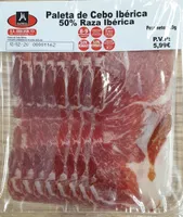 Paleta de Cebo Iberica 50% Raza Ibérica