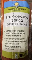 Lomo de cebo ibérico