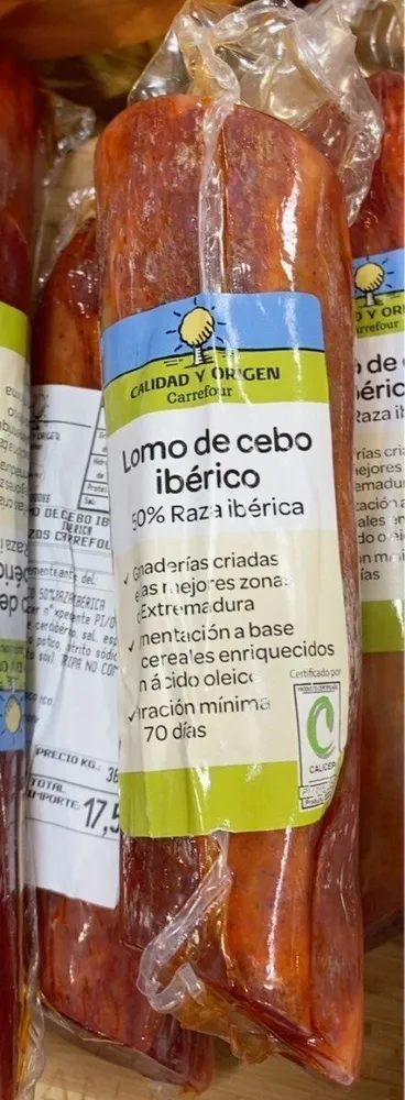 Lomo de cebo iberico