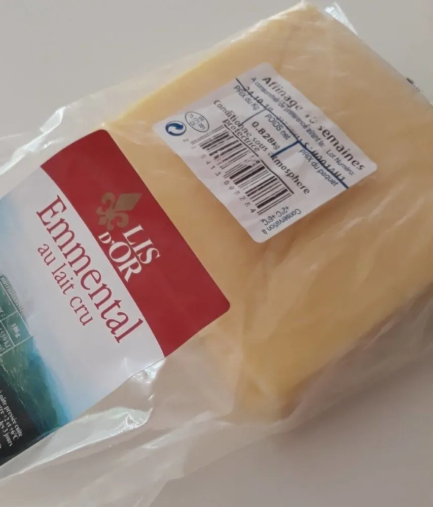 emmental au lait cru