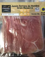 Jamón serrano de hembra gran reserva