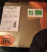 Saumon bio fumé
