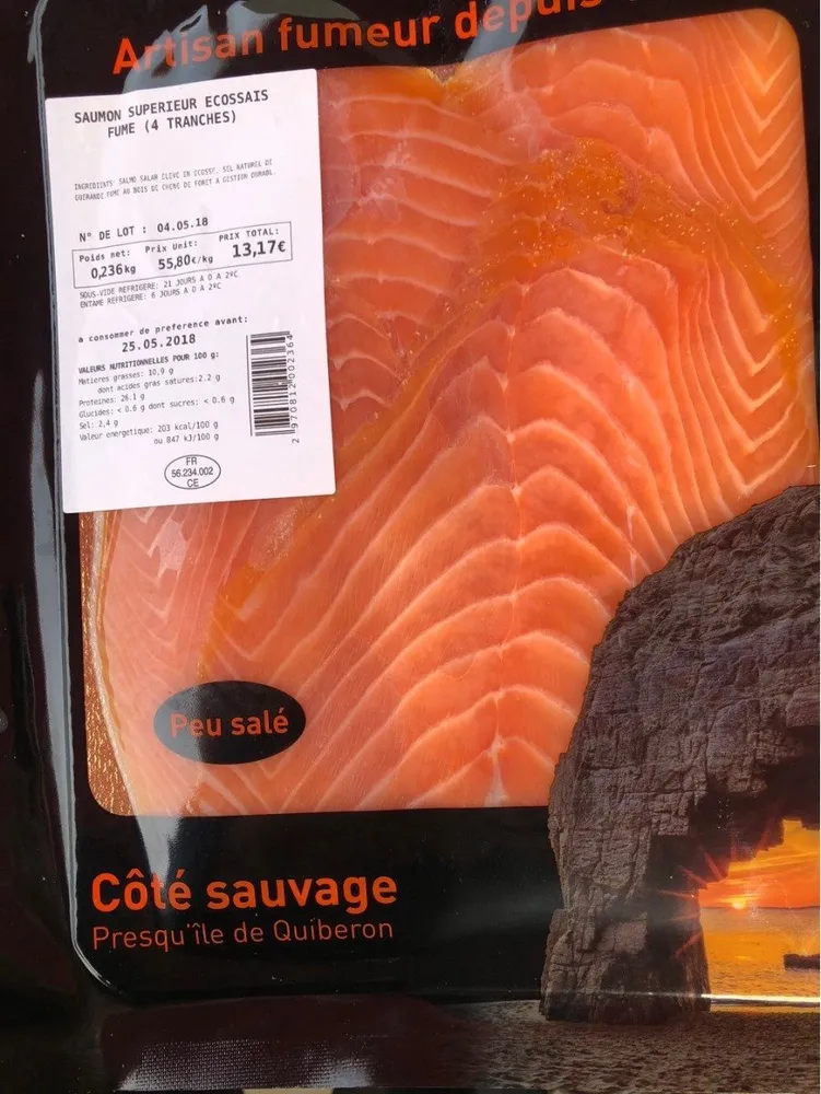 Saumon supérieur écossais