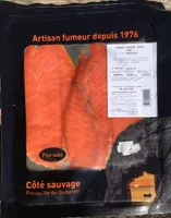 Saumon sauvage rouge fumé