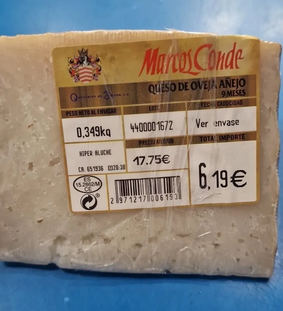 QUESO OVEJA AÑEJO