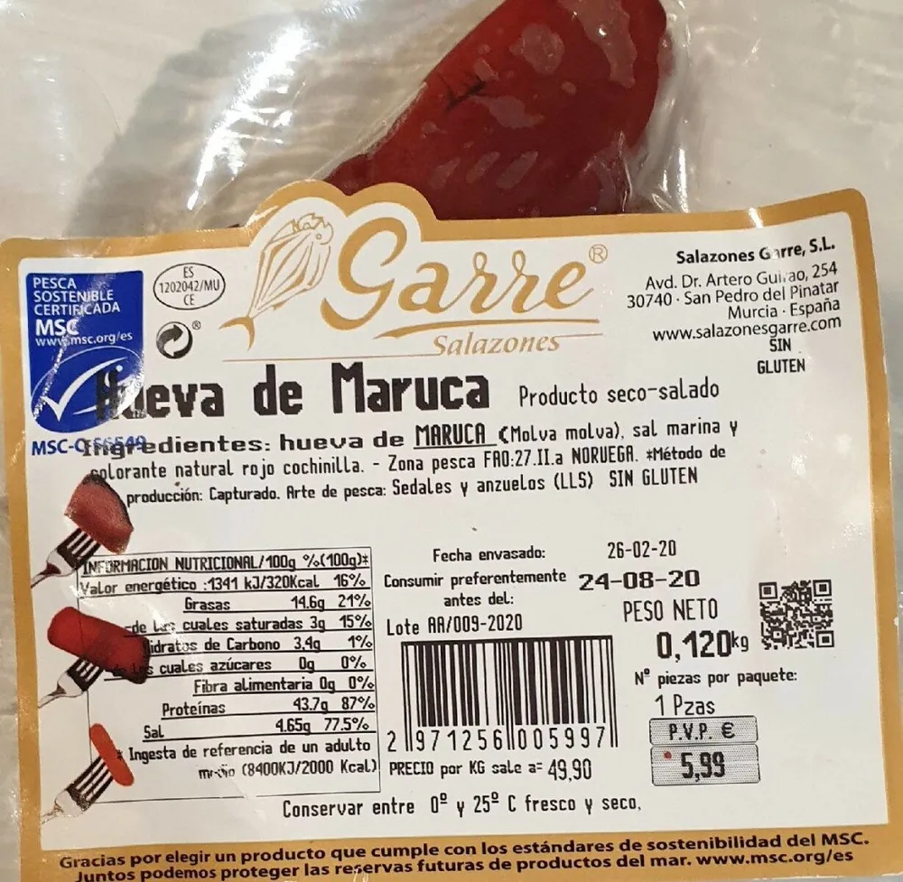 Hueva de maruca