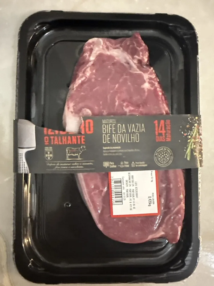 Bife Da Vazia De Novilho