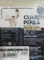 Queso viejo artesano