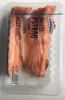 Świeży pstrąg tęczowy łososiowy filet