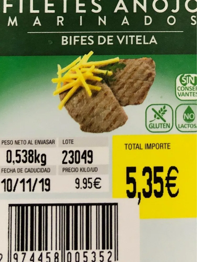 Filetes añojo