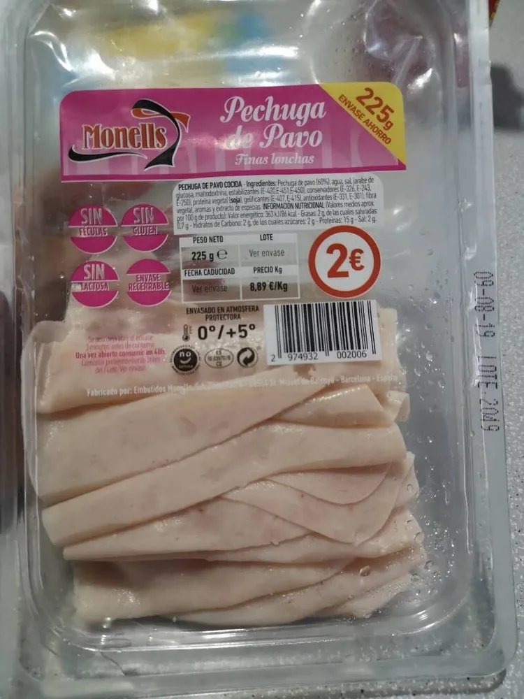 Pechuga de pavo