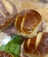 Mini pretzel sandwich tray