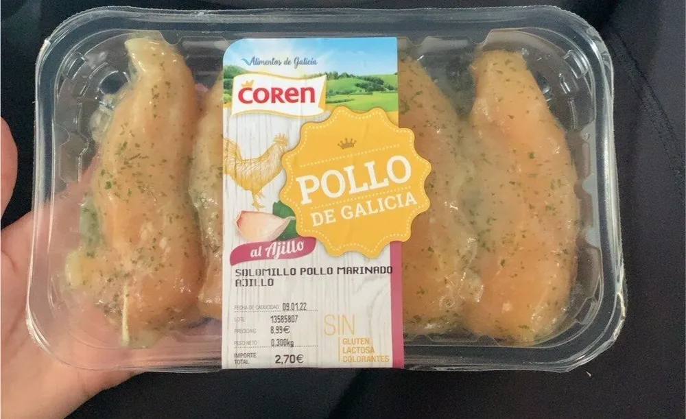 Pollo De Galicia al Ajillo