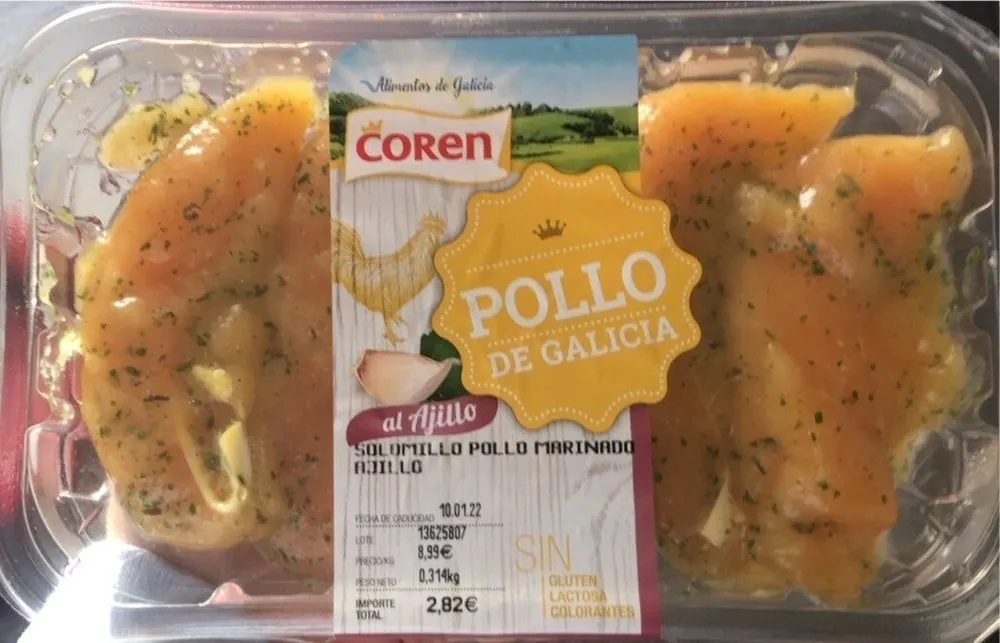 Pollo de galicia