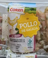 Solomillo pollo marinado al ajillo