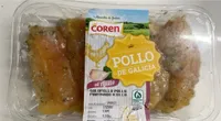 Pollo marinado al ajillo