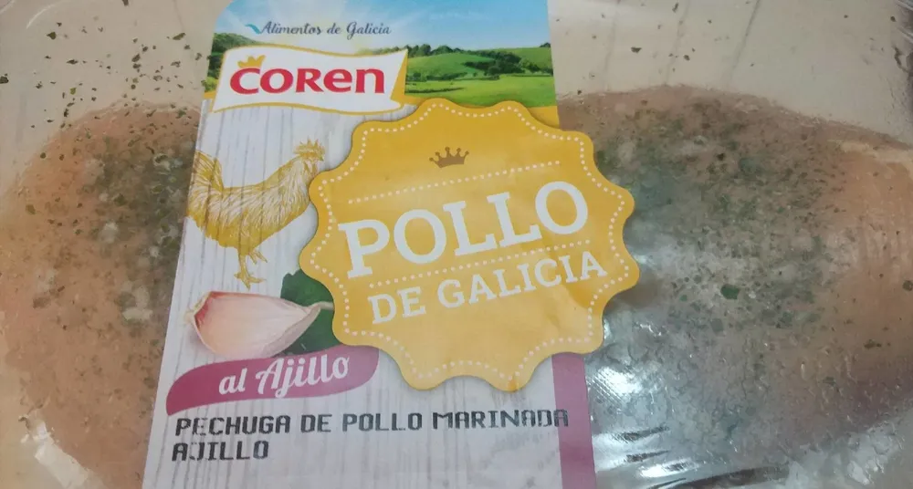 Pechuga de Pollo Marinada Ajillo