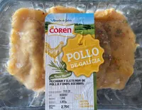Pechuga fileteada de pollo finas hierbas