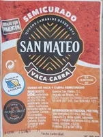 Semicurado vaca cabra queso