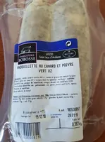Andouillette au canard et poivre vert