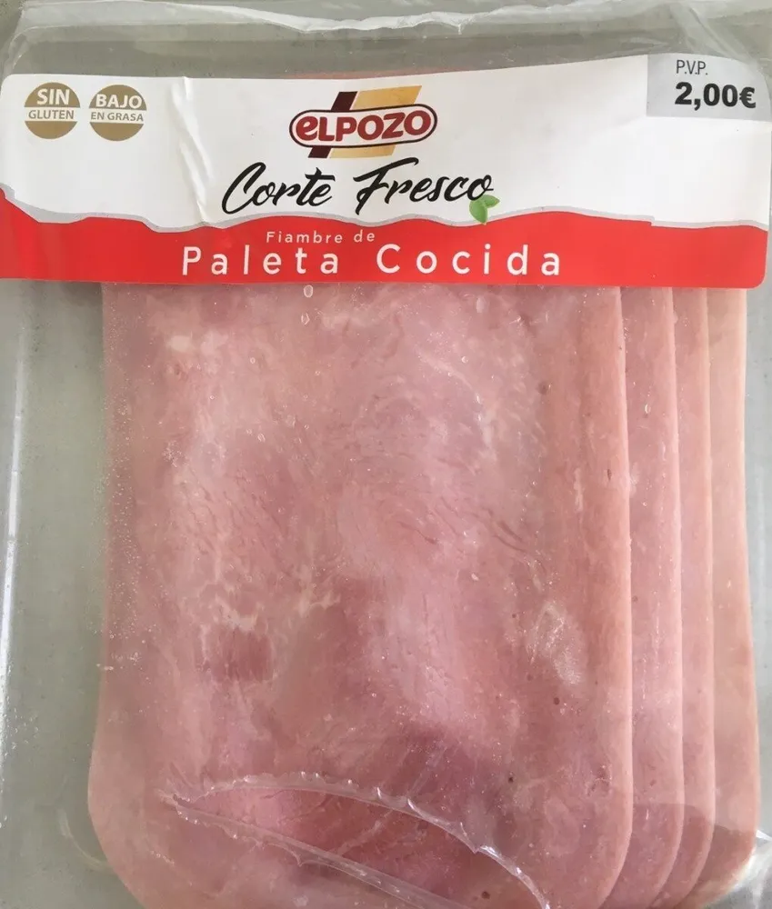 Fiambre de Paleta cocida