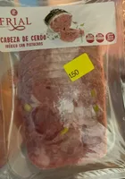 Cabeza de cerdo iberico con pistachos