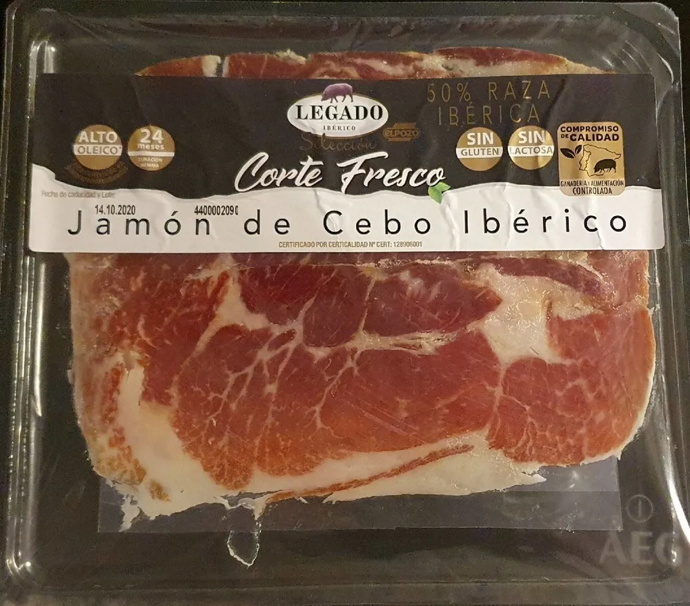 Jamón de cebo ibérico