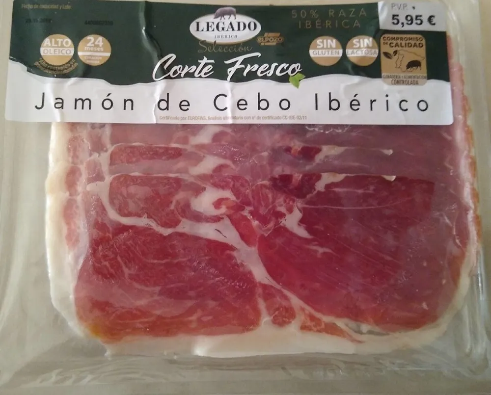 Jamón de Cebo Ibérico