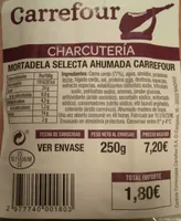 Mortadela selecta ahumada