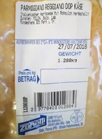 Parmigiano Reggiano dop käse