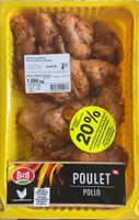 Ailes de poulet assaisonnées