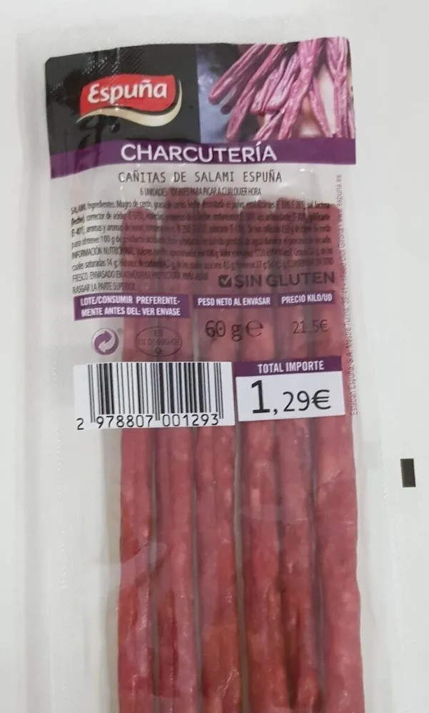 Carlitas de salami Espuña