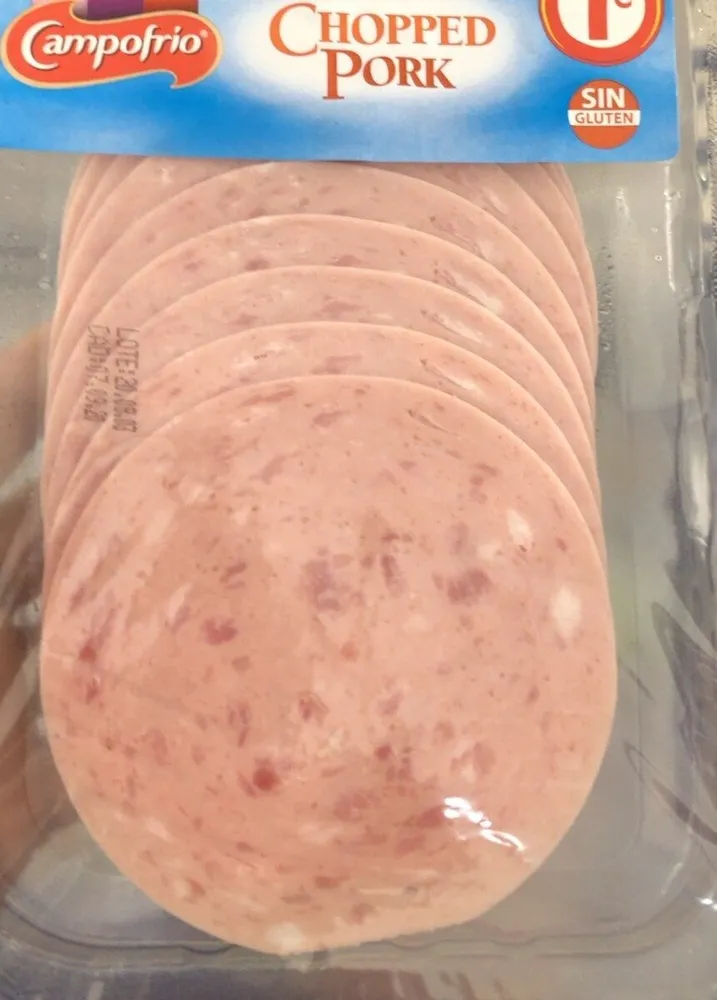 Chopped pork