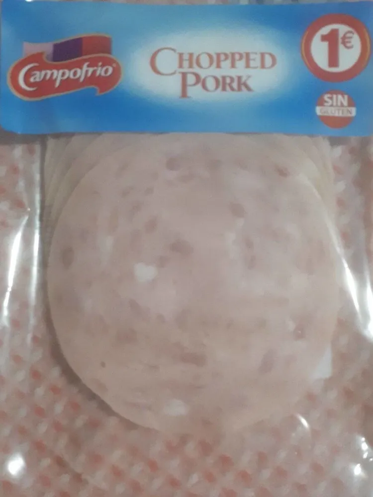 Chopped pork