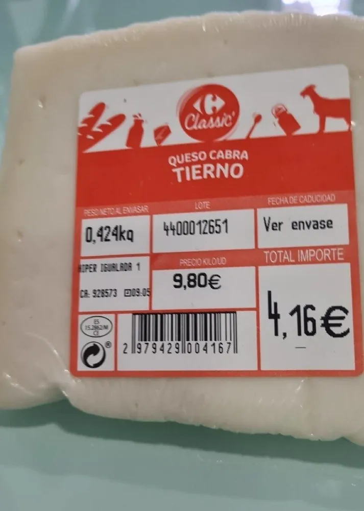 Queso de cabra tierno