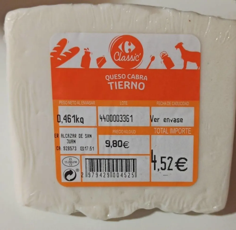 Queso Cabra tierno