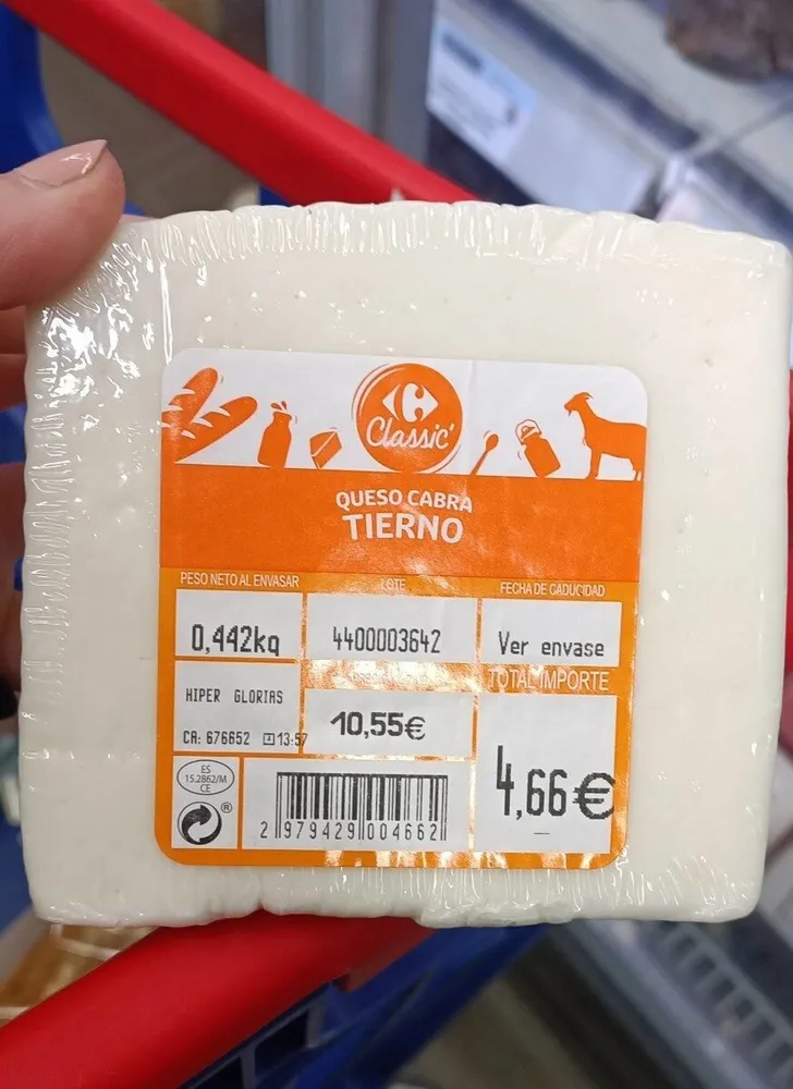 Queso cabra tierno