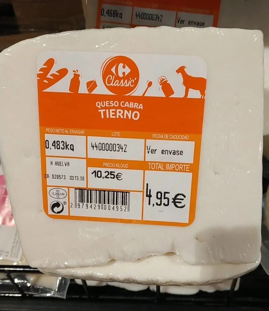 Queso de cabra tierno
