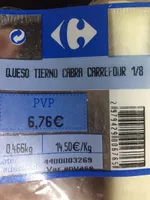 Queso tierno cabra