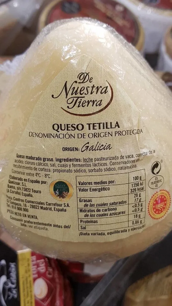 Queso tetilla
