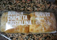 Pan hamburguesa Rústico 2 uds