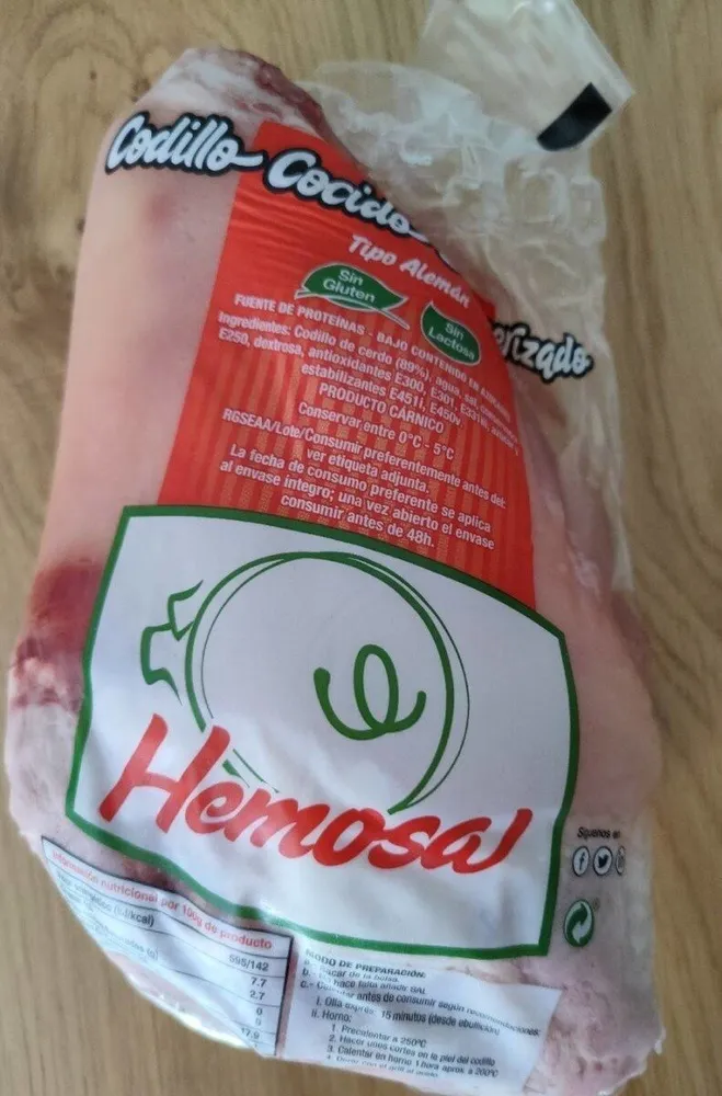 Codillo salmuerizado cocido