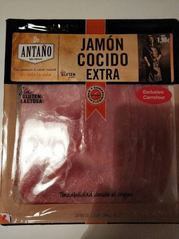 Jamón cocido extra