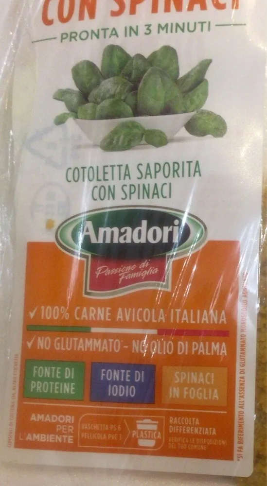 Ortaiola con spinaci