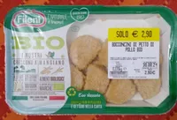Bocconcini di petto di pollo bio