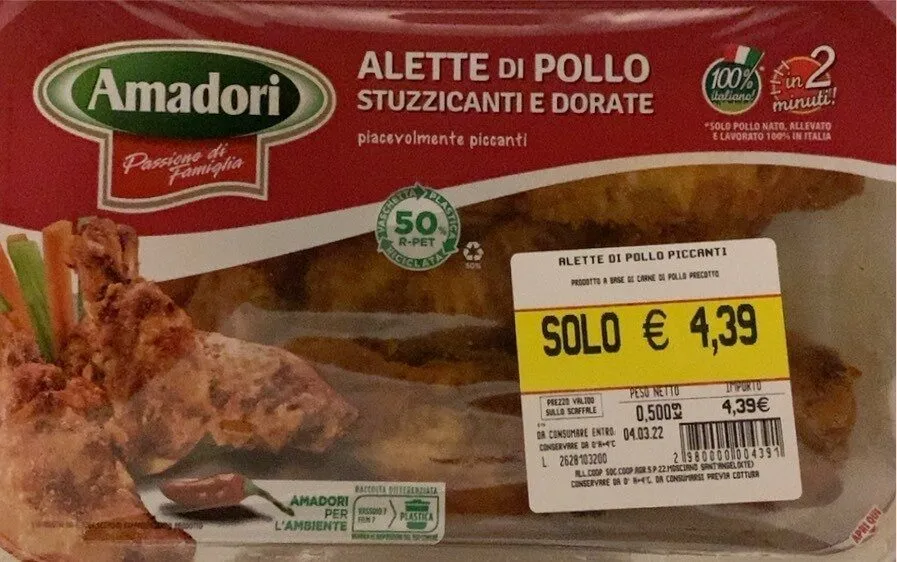 Alette di pollo