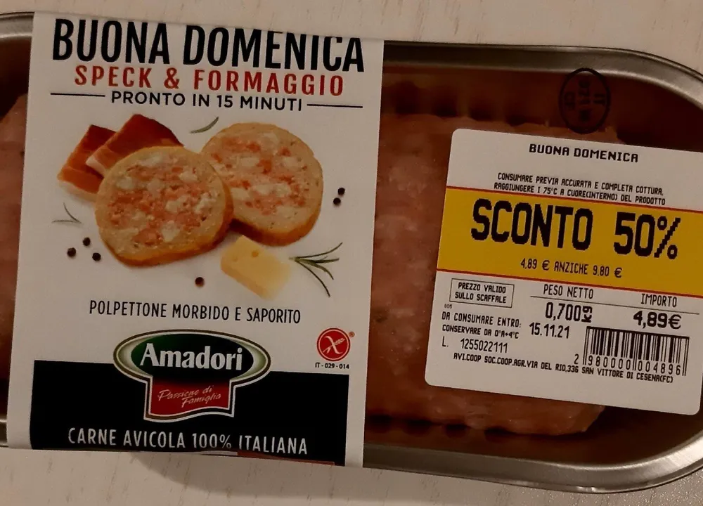 Buona Domenica speck e formaggio