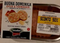 Buona Domenica speck e formaggio