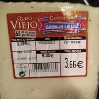 Queso Viejo Granja La Luz