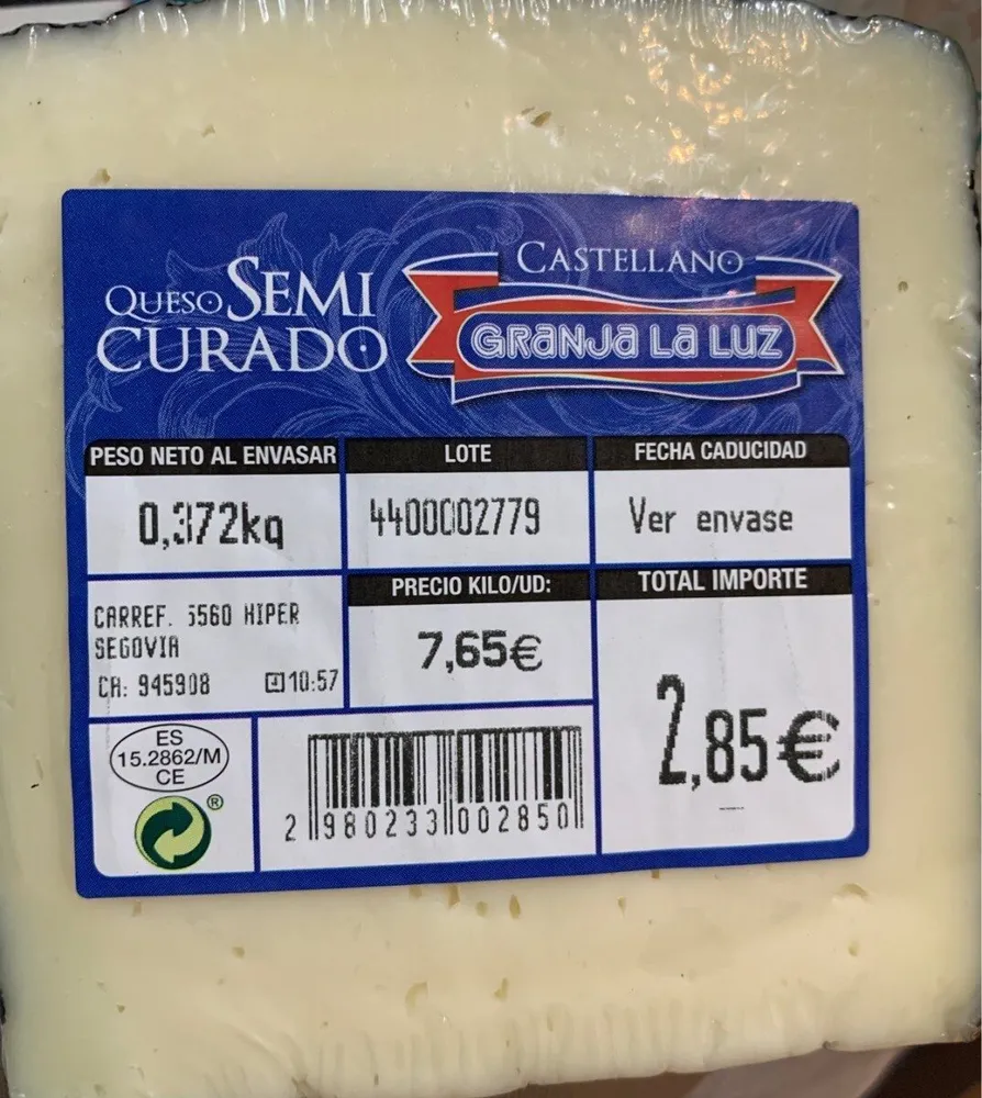 Queso semicurado